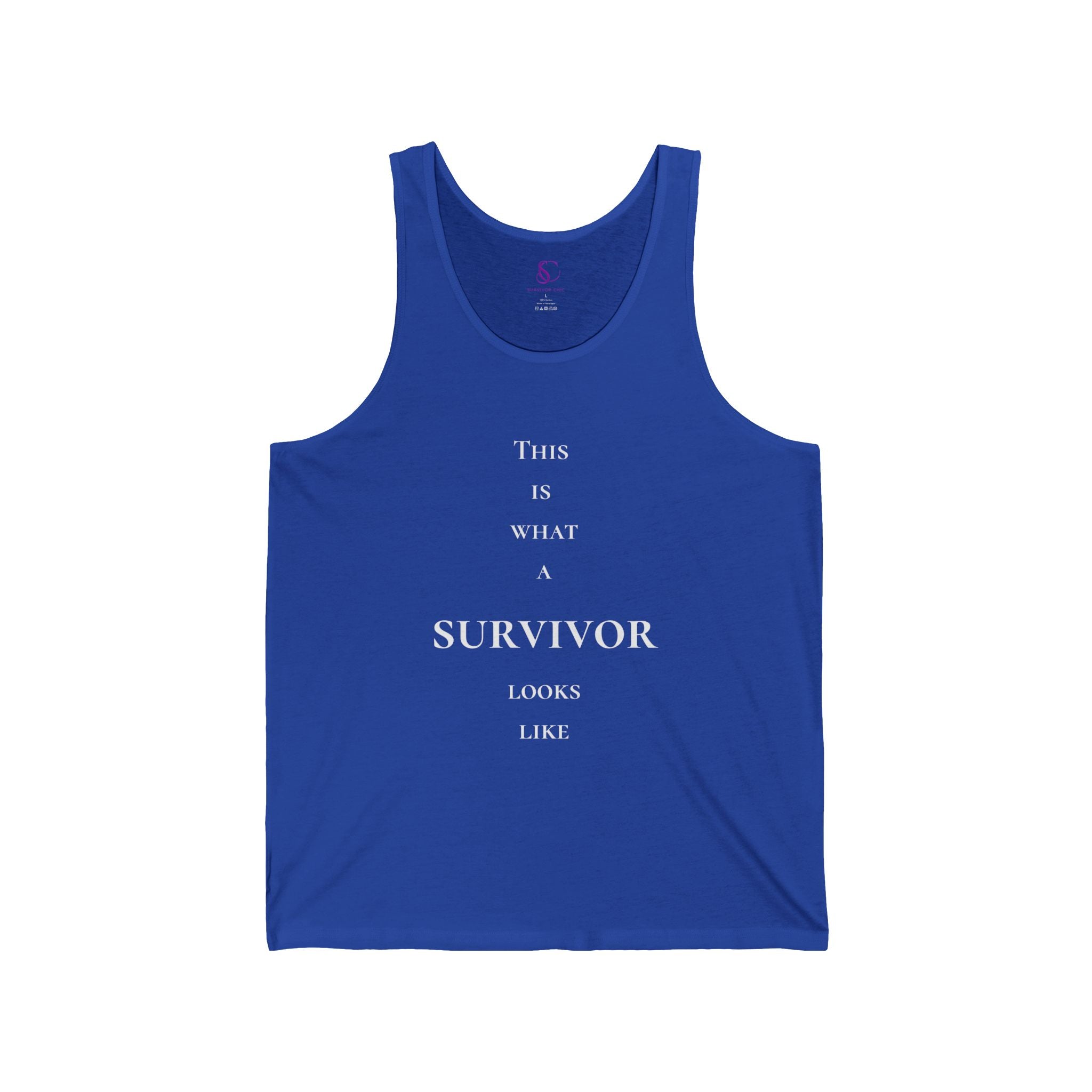 "This Is What a Survivor Looks Like" Tank top
