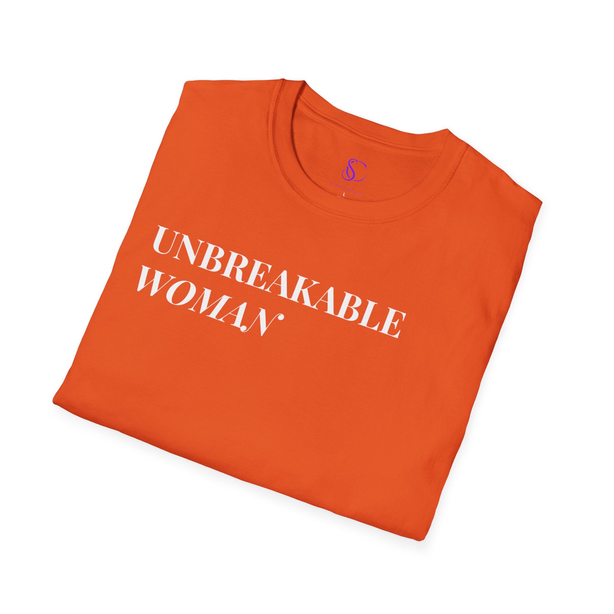 "Unbreakable Woman" White Tee