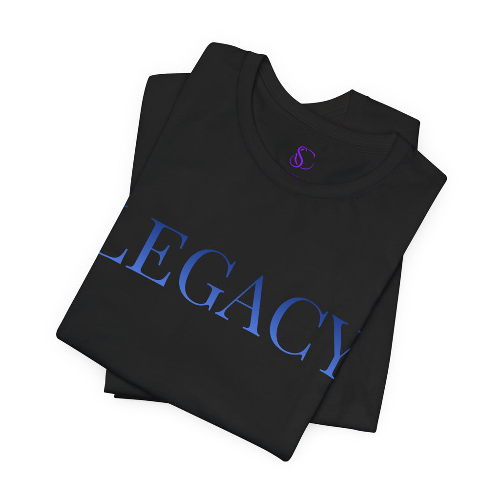 LEGACY2 Black Tee Bold. Clean. Powerful.