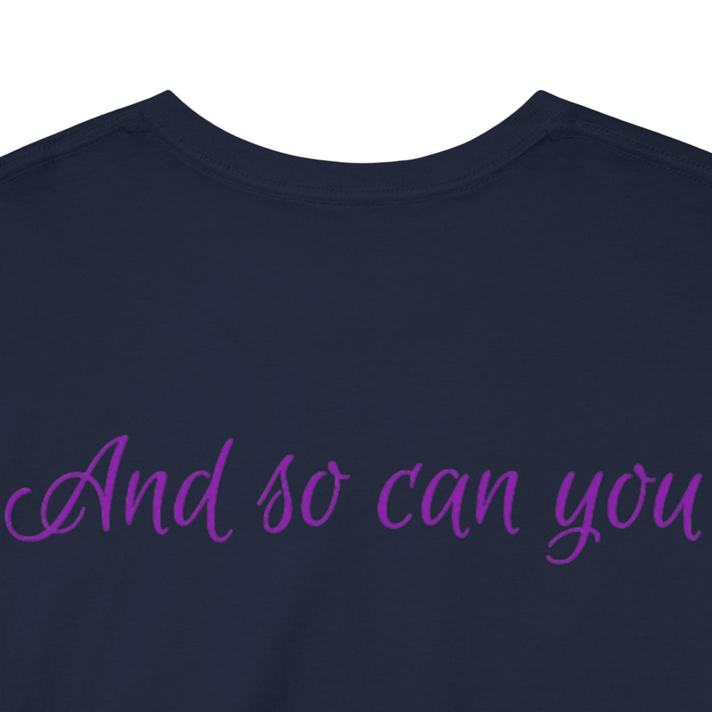 "I Survived" Butterfly Tee — Inspirational Shirt ("And So Can You")