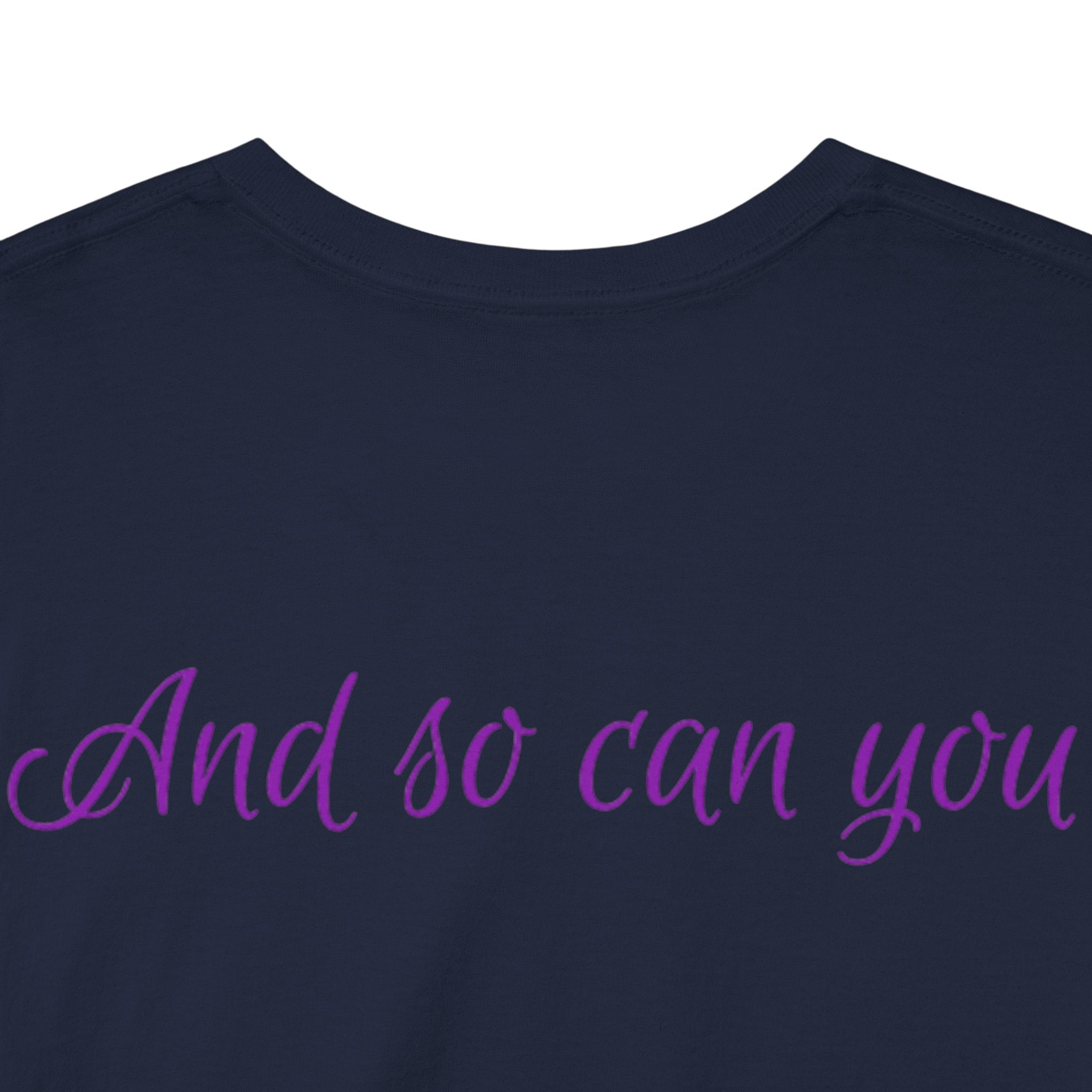 "I Survived" Butterfly Tee — Inspirational Shirt ("And So Can You")