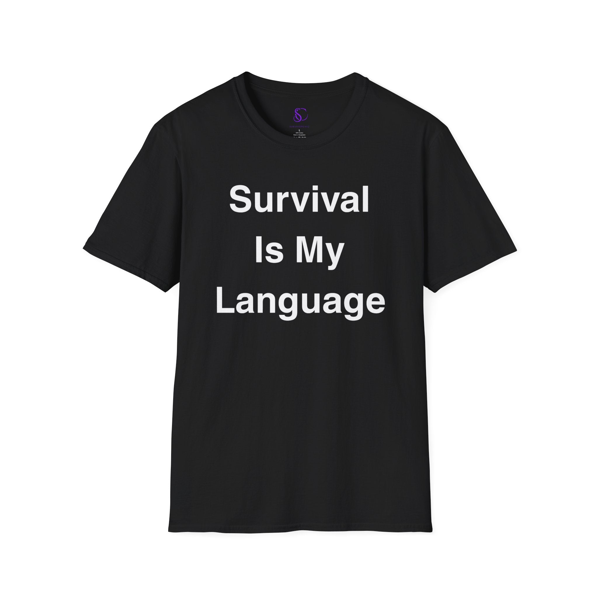 "Survival Is My Language" Tee