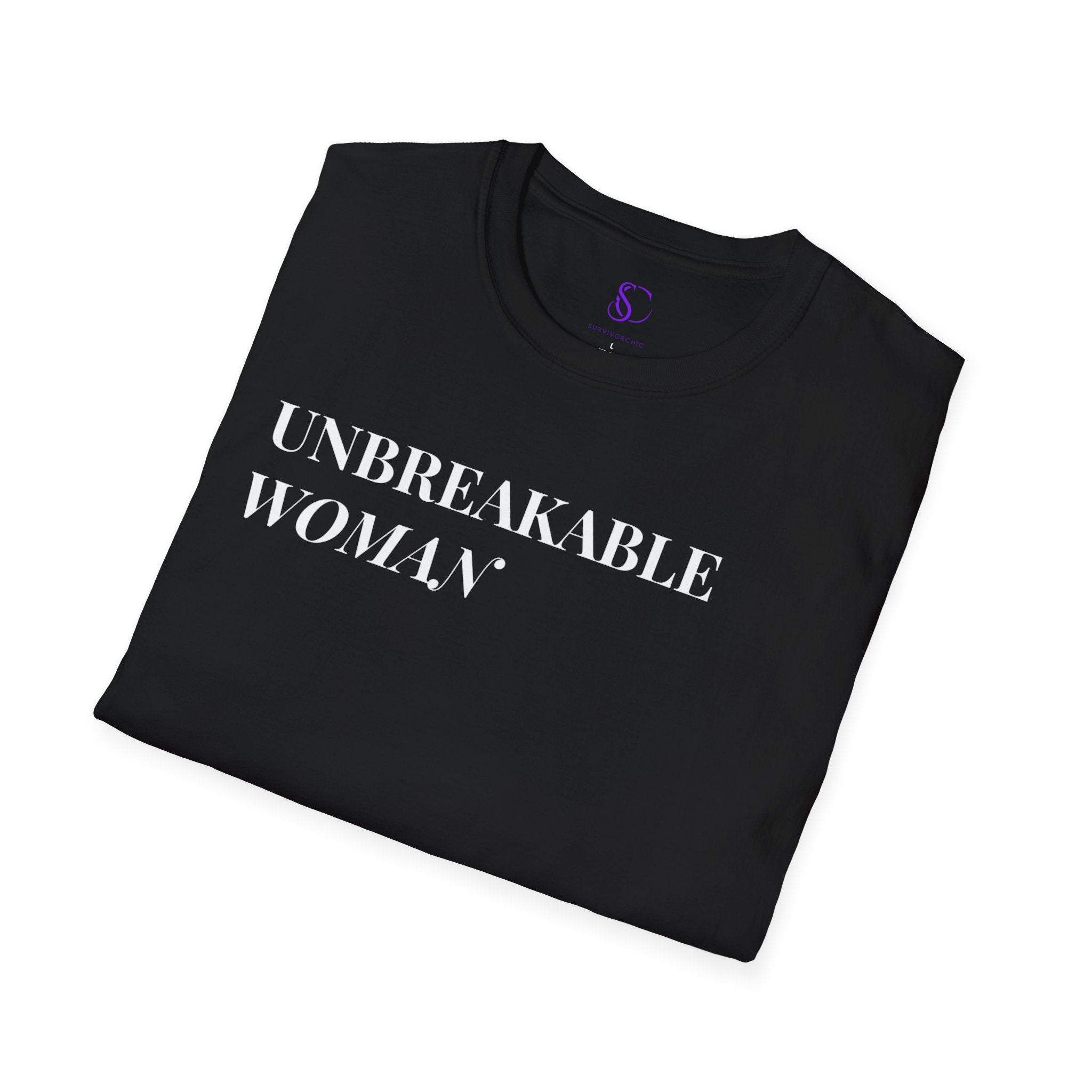 "Unbreakable Woman" White Tee