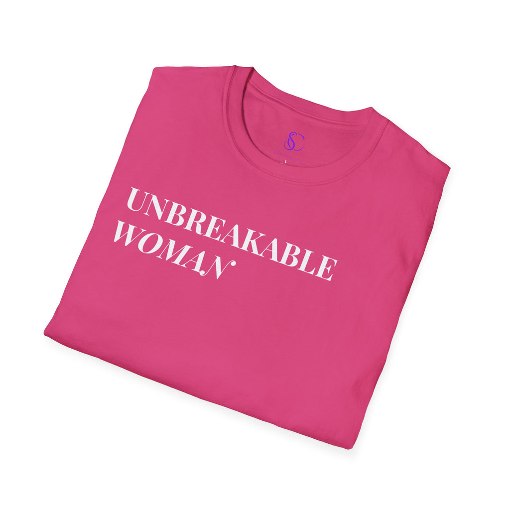 "Unbreakable Woman" White Tee