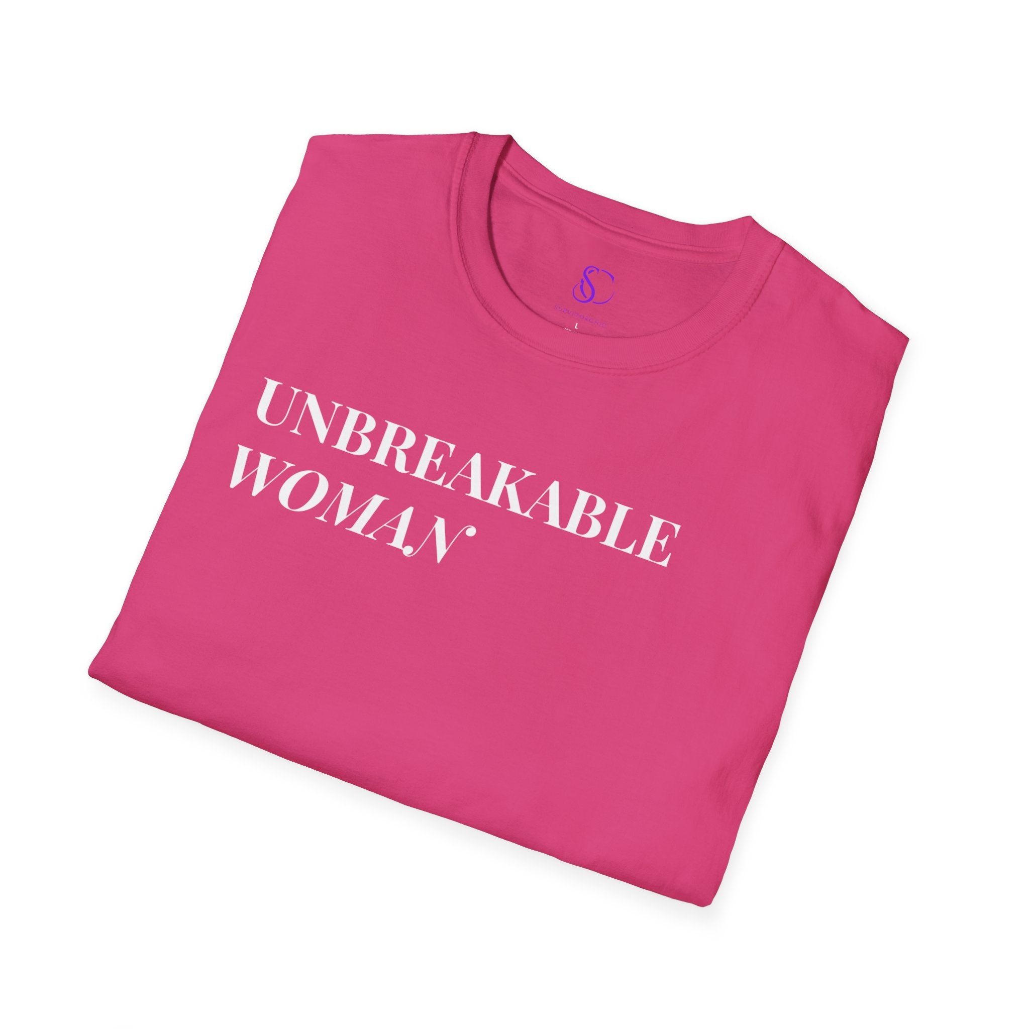 "Unbreakable Woman" White Tee