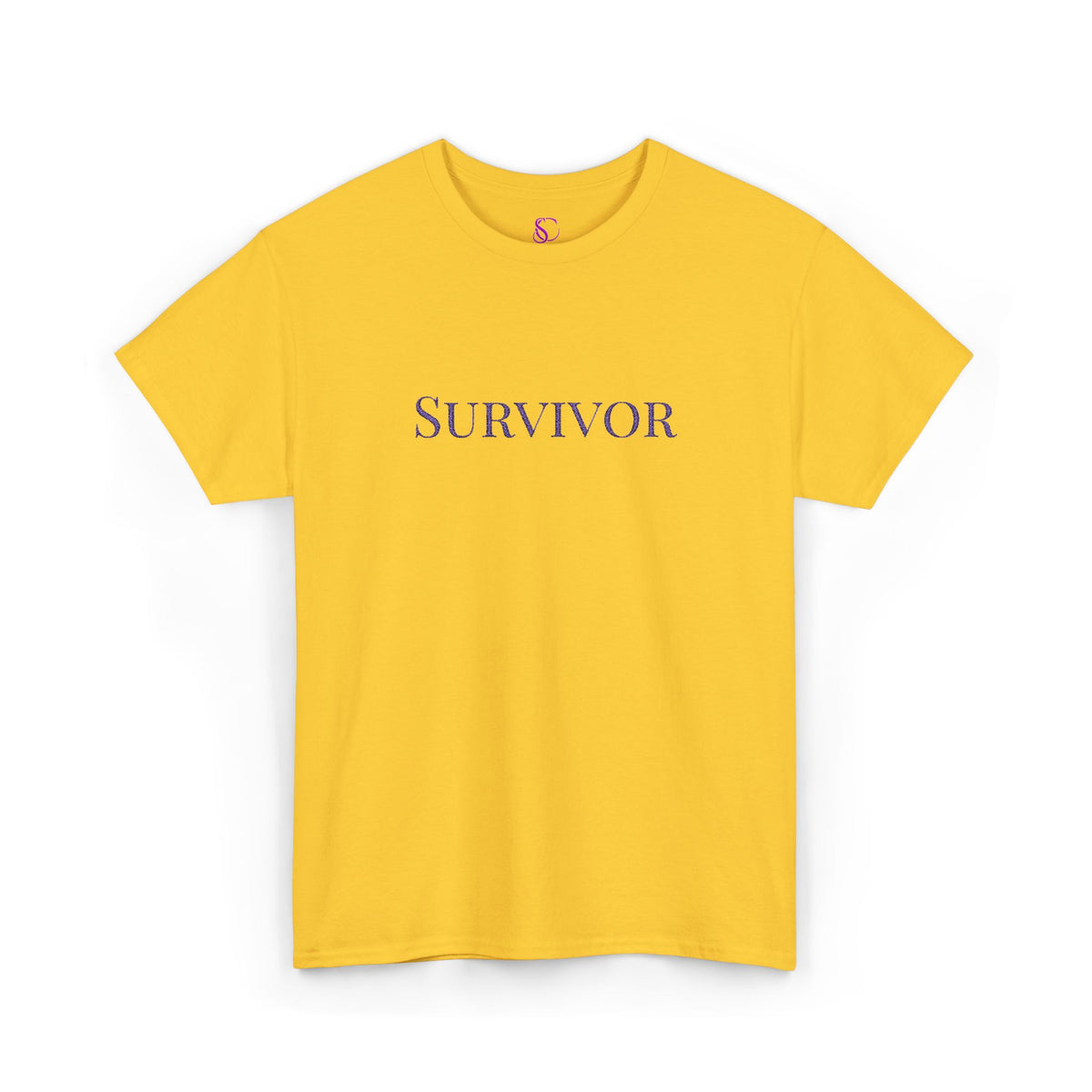 Survivor Floral Tee — Empowerment Awareness T-Shirt