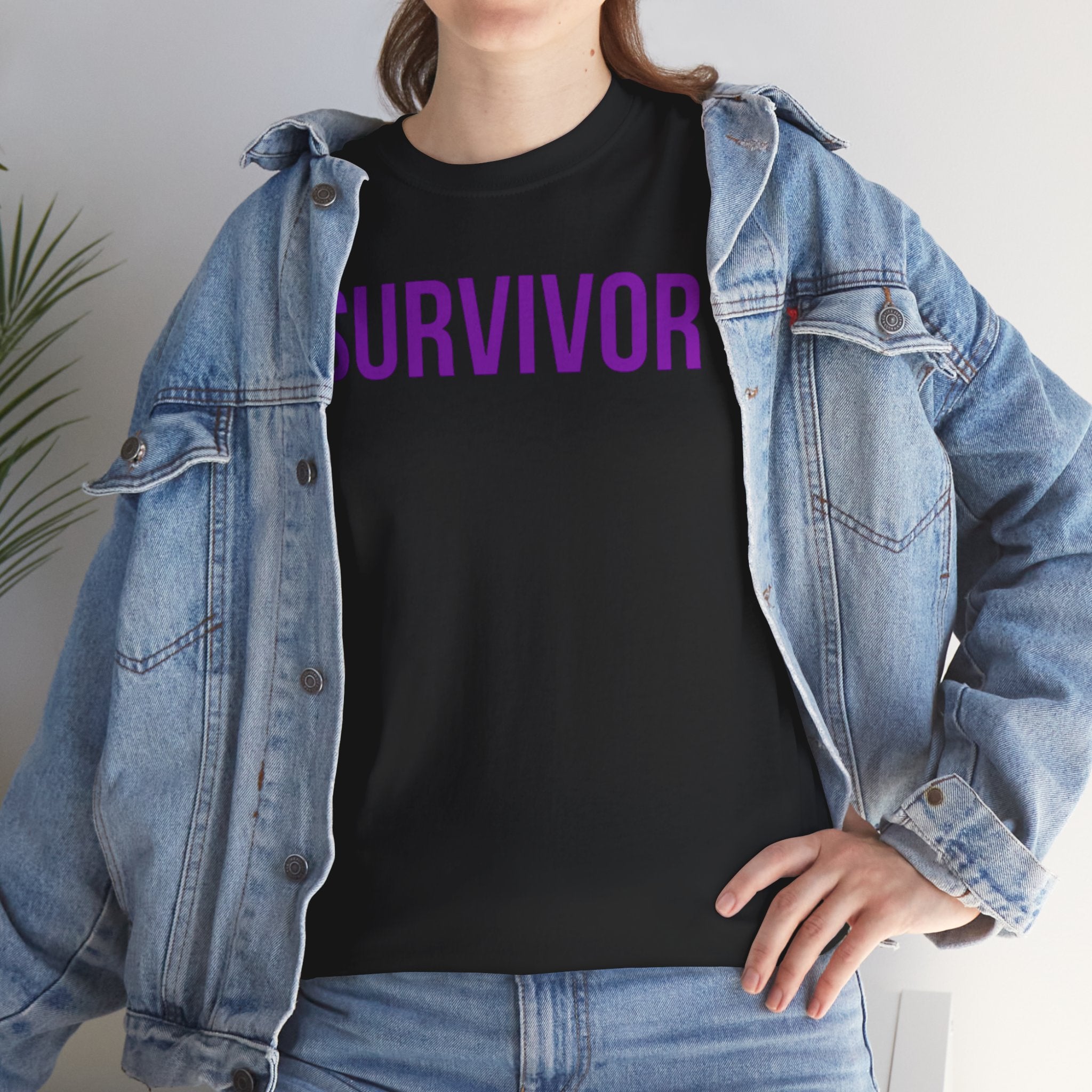 "Survivor" — Inspirational Shirt