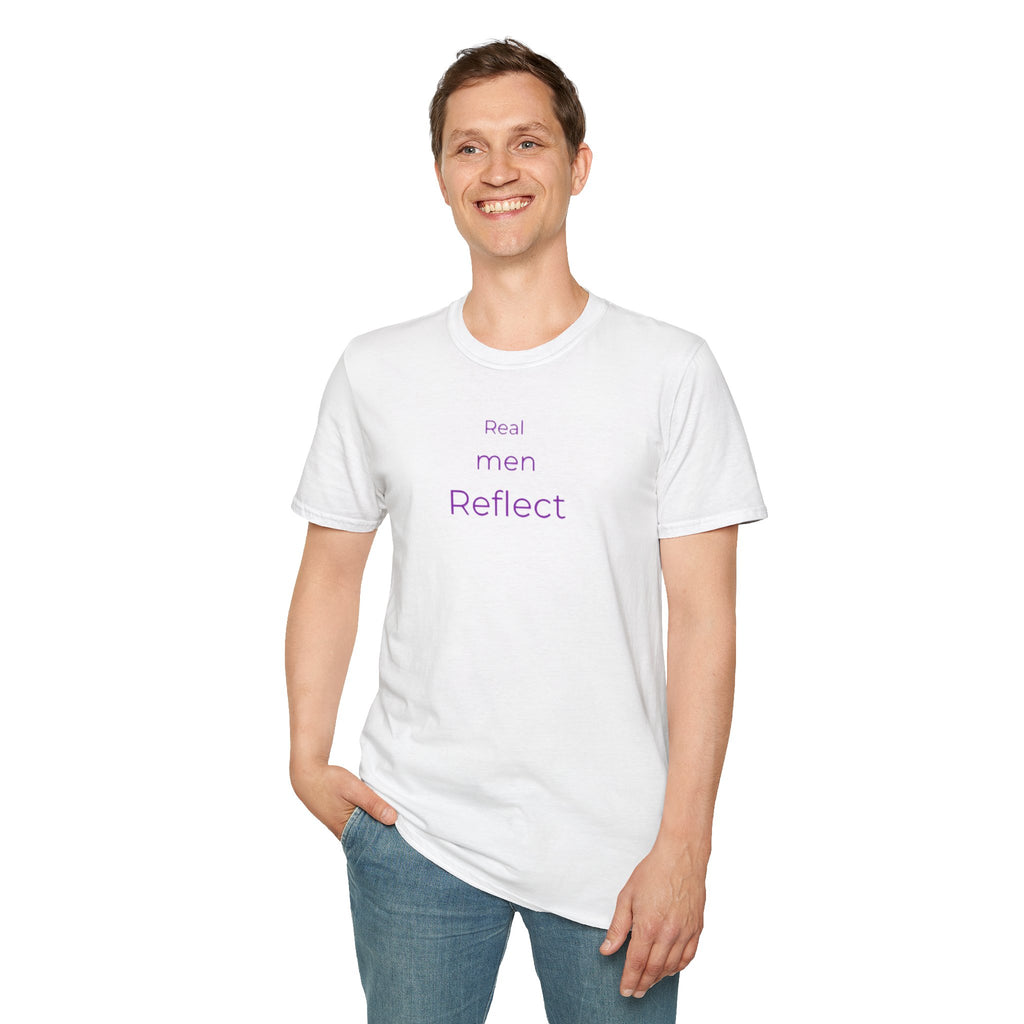 "Real men Reflect" Tee