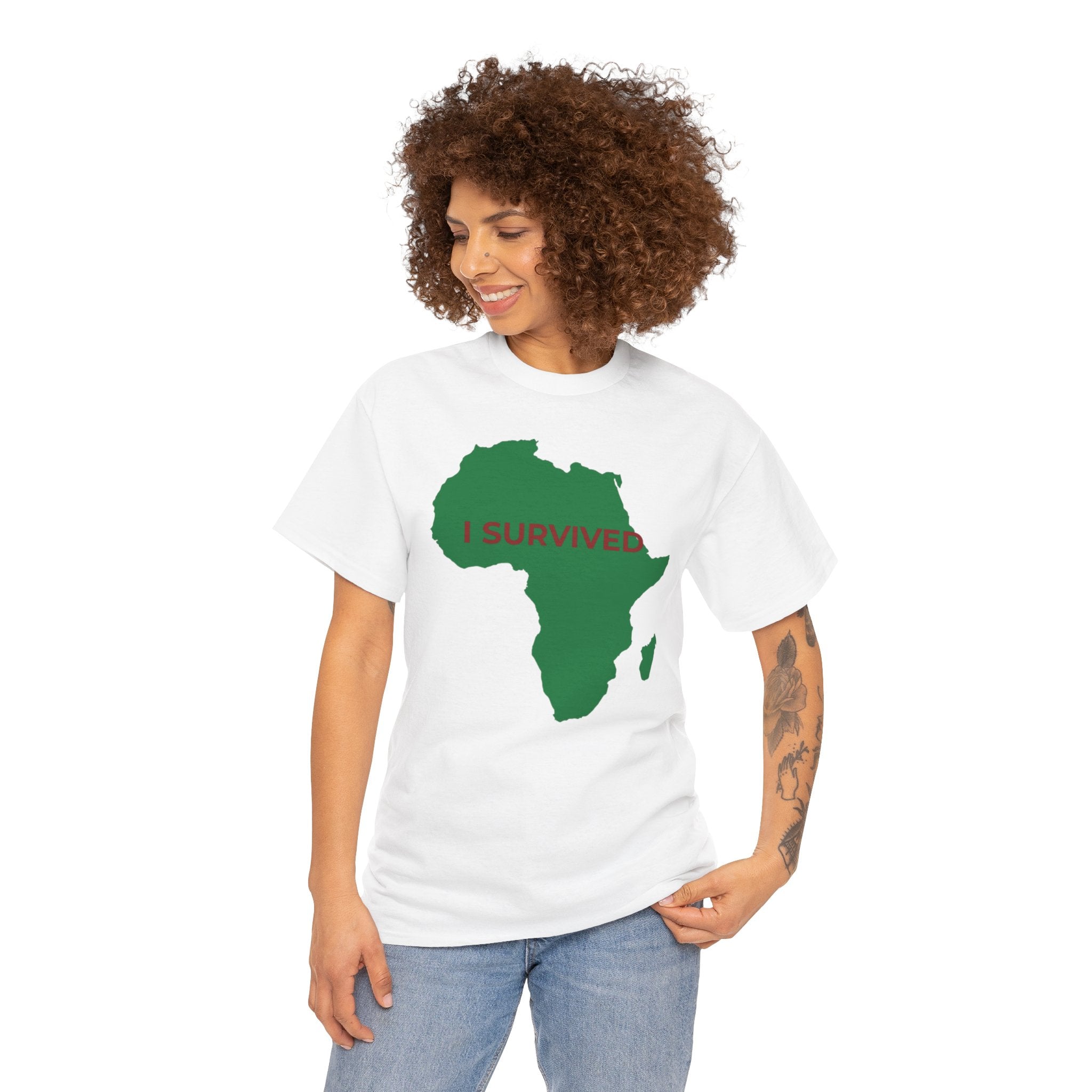 “I SURVIVED” (Africa Silhouette)