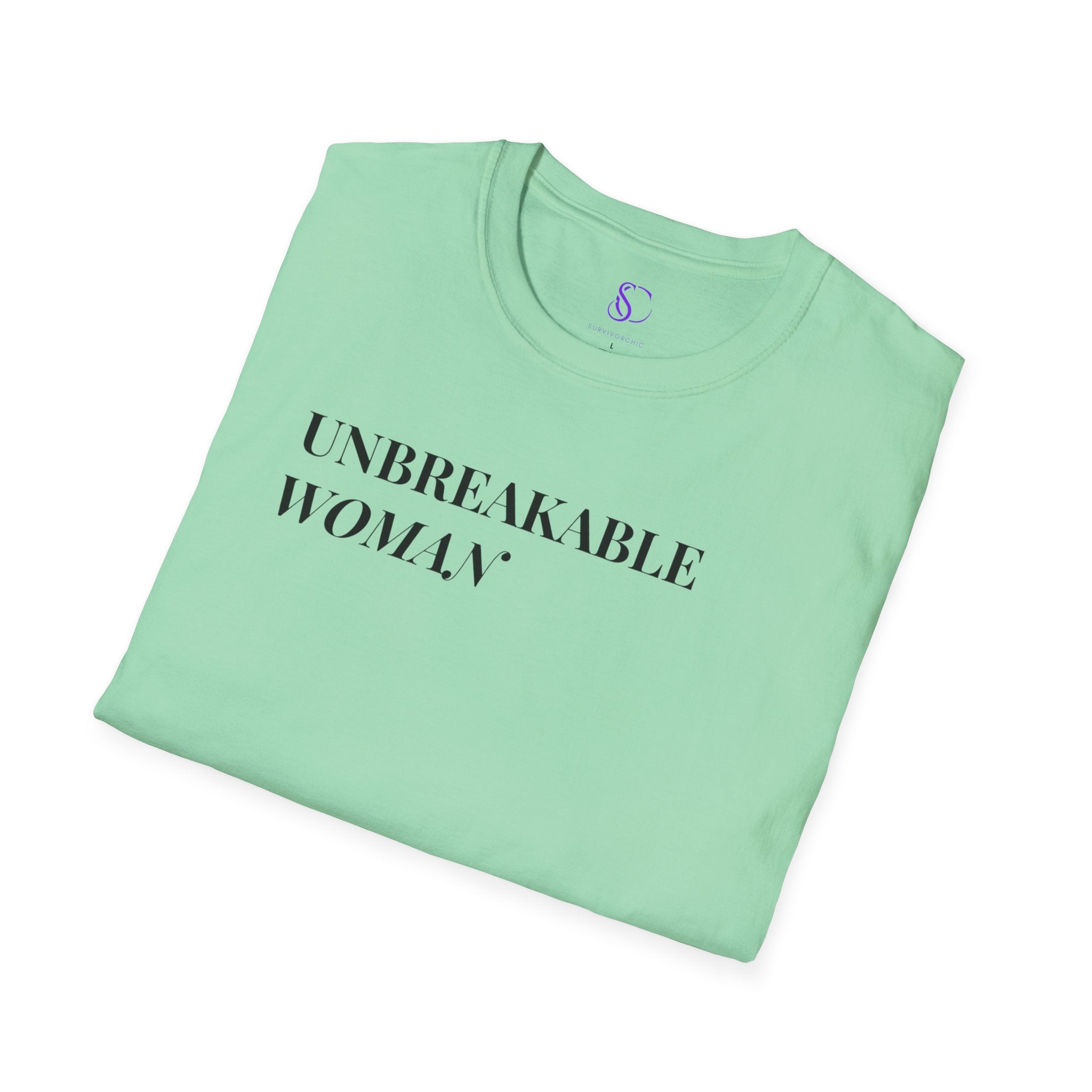 "Unbreakable Woman" White Tee