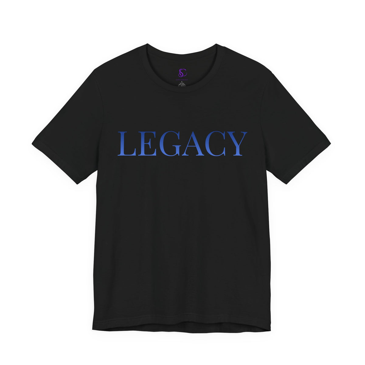 LEGACY BLUE Tee Bold. Clean. Powerful.
