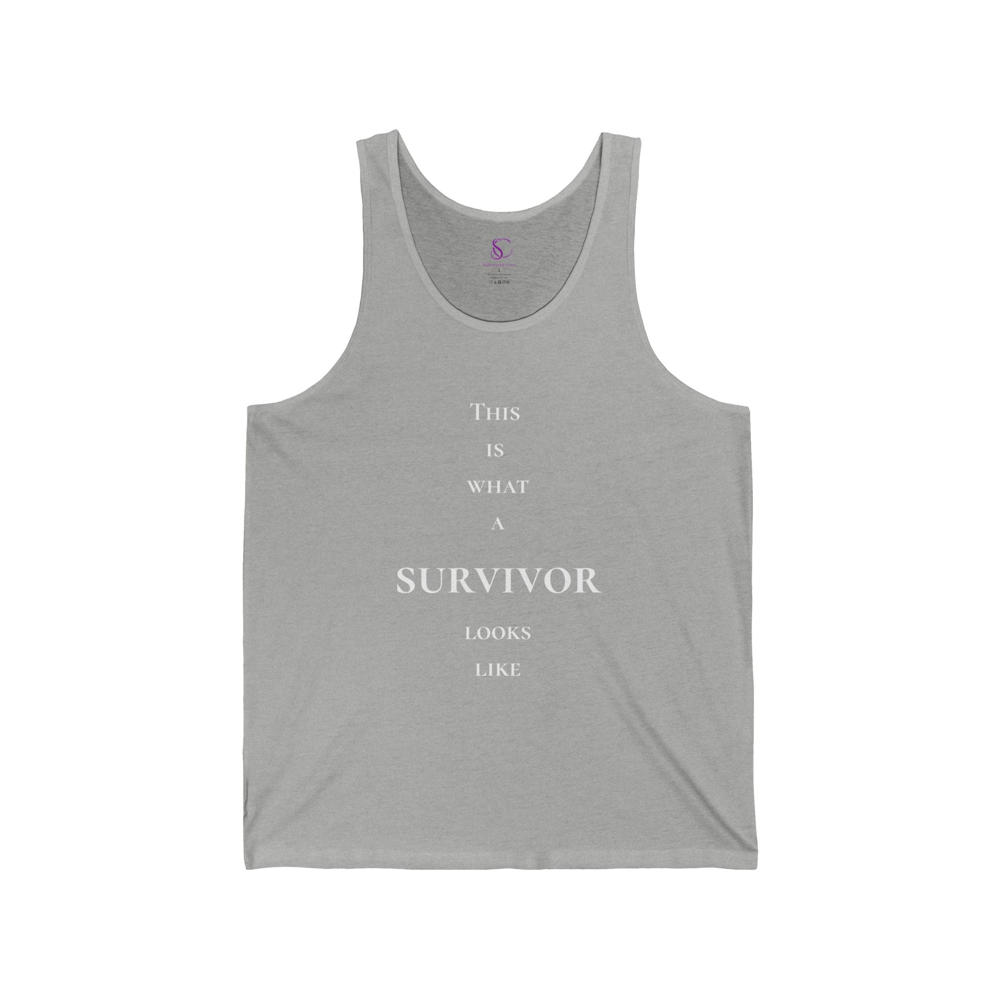 "This Is What a Survivor Looks Like" Tank top