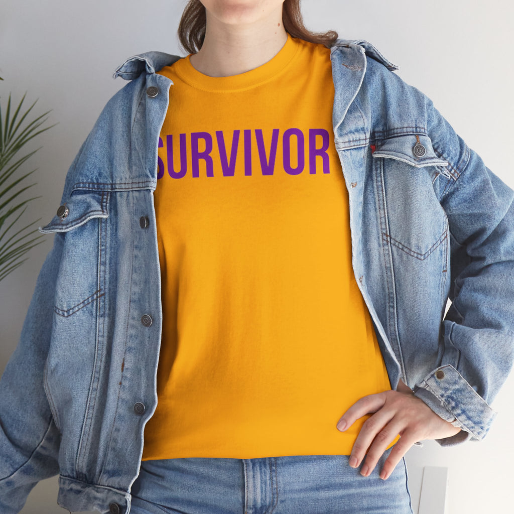 "Survivor" — Inspirational Shirt