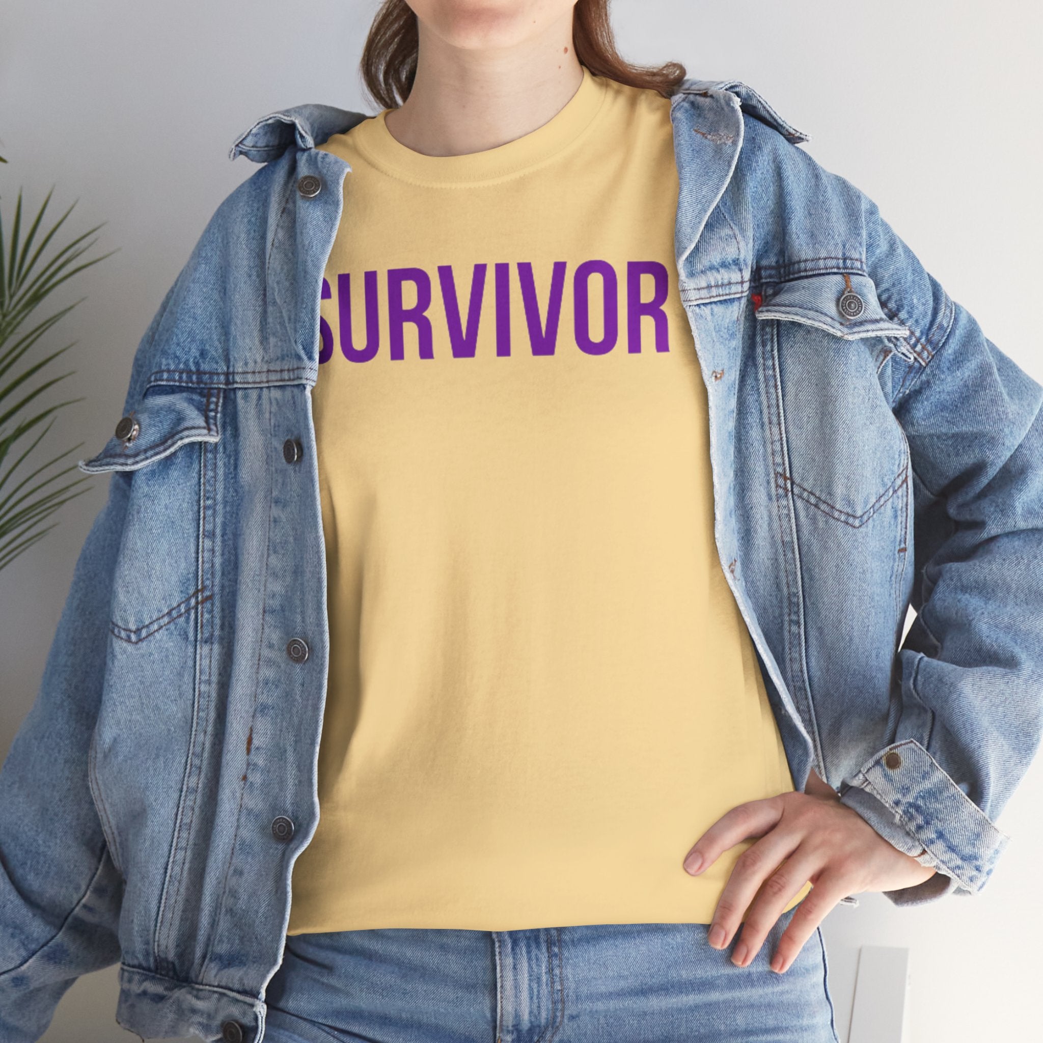 "Survivor" — Inspirational Shirt