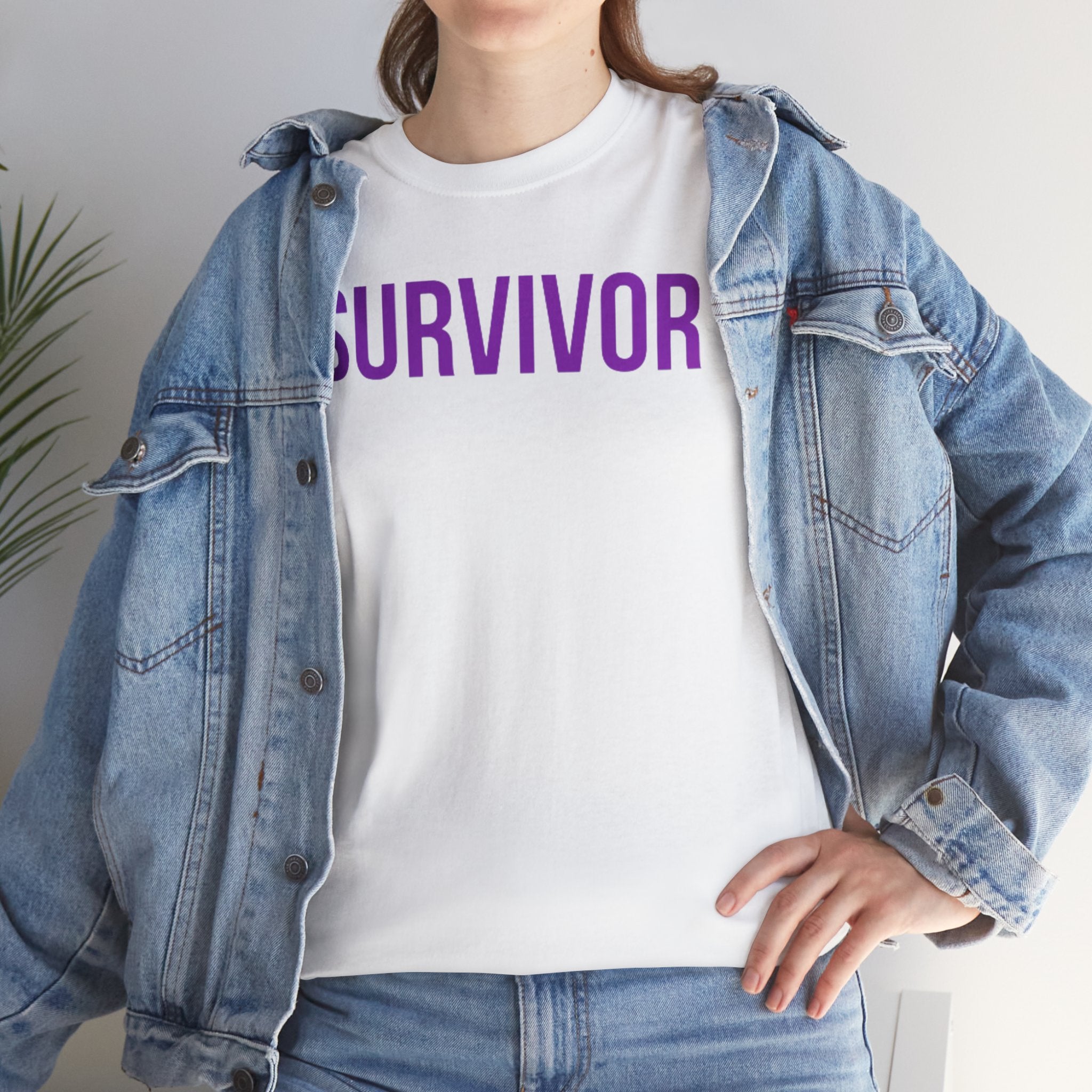 "Survivor" — Inspirational Shirt