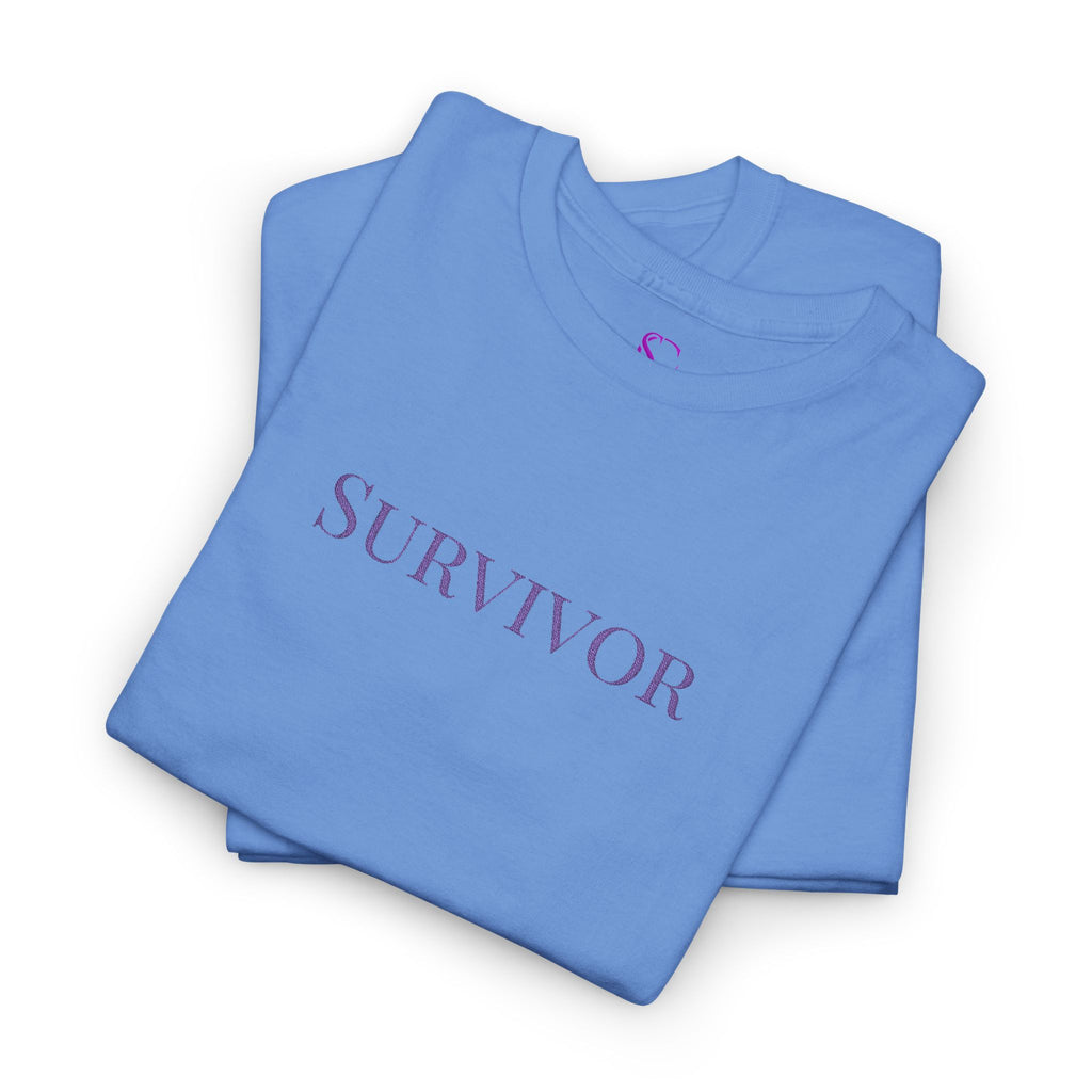 Survivor Floral Tee — Empowerment Awareness T-Shirt