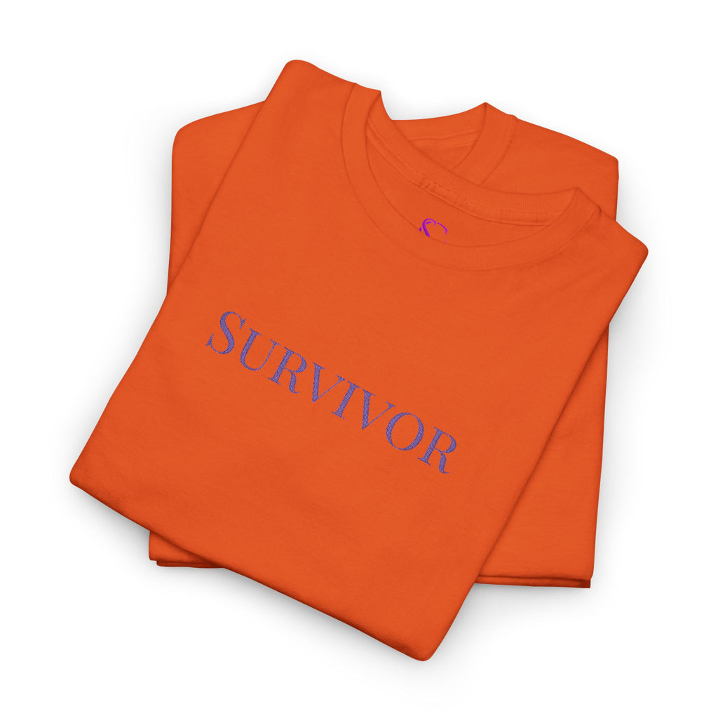 Survivor Floral Tee — Empowerment Awareness T-Shirt