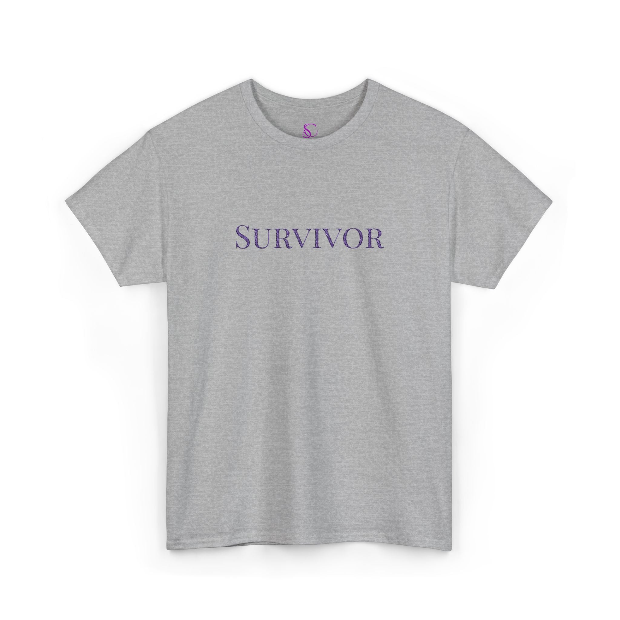 Survivor Floral Tee — Empowerment Awareness T-Shirt