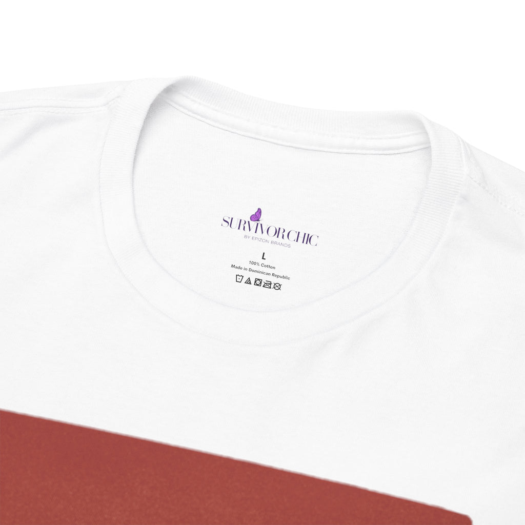 “I SURVIVED” (Africa Silhouette) White