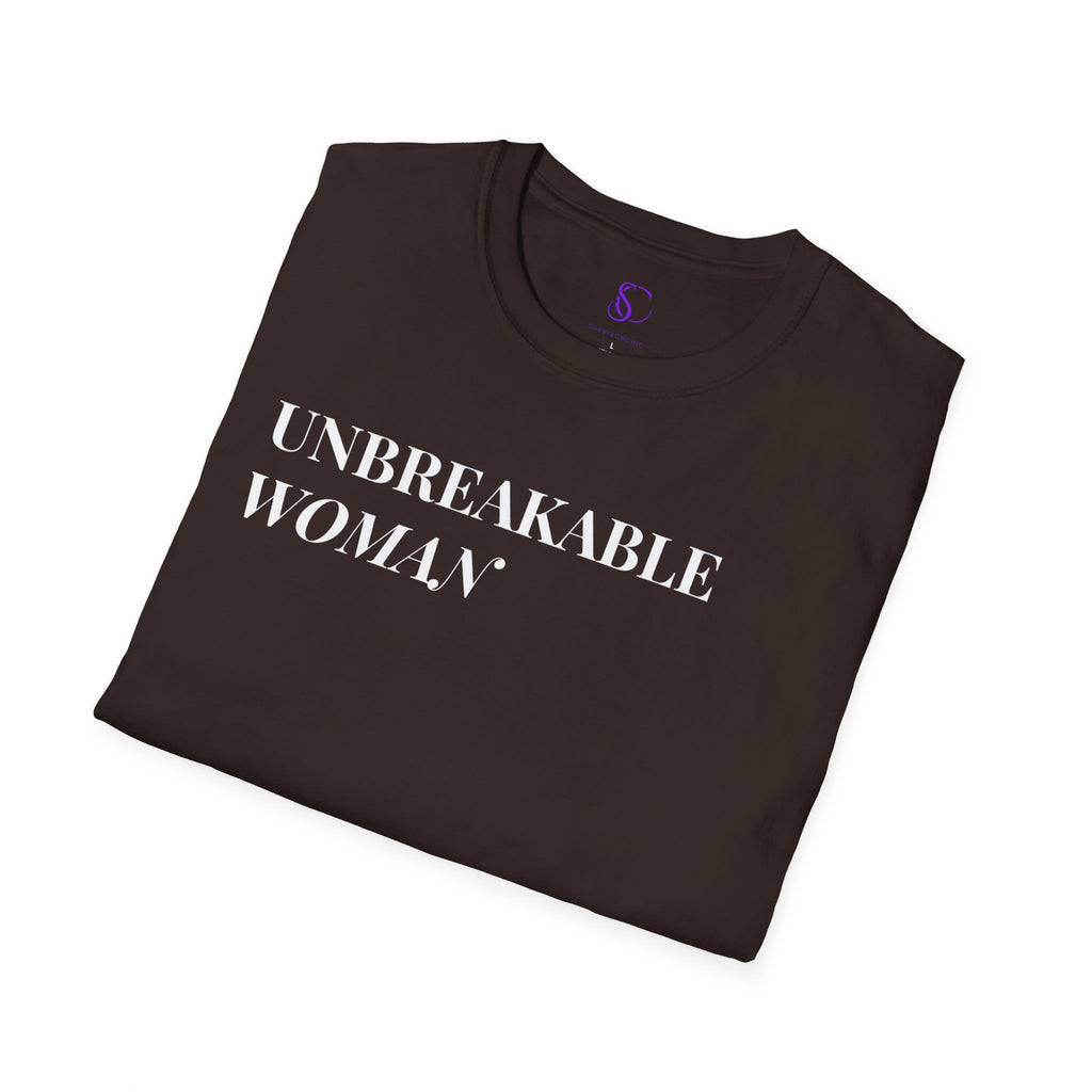 "Unbreakable Woman" White Tee