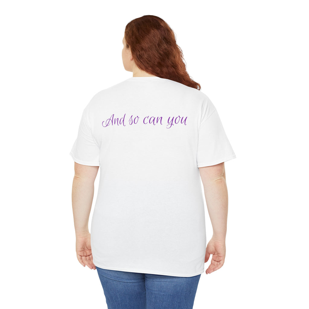 "I Survived" Butterfly Tee — Inspirational Shirt ("And So Can You")