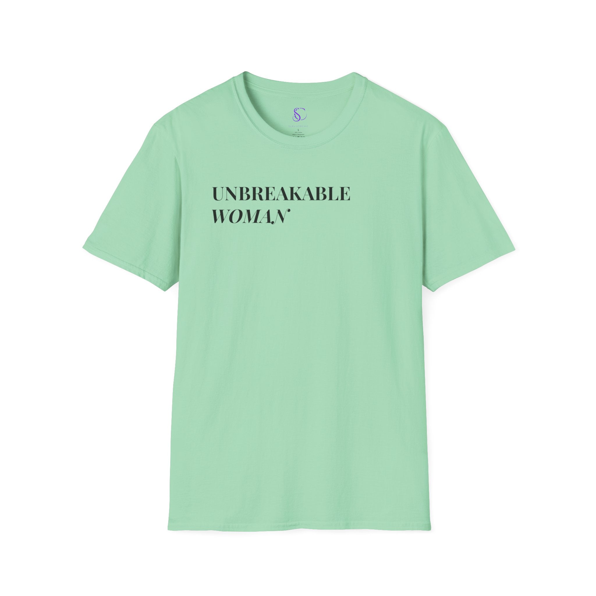 "Unbreakable Woman" White Tee