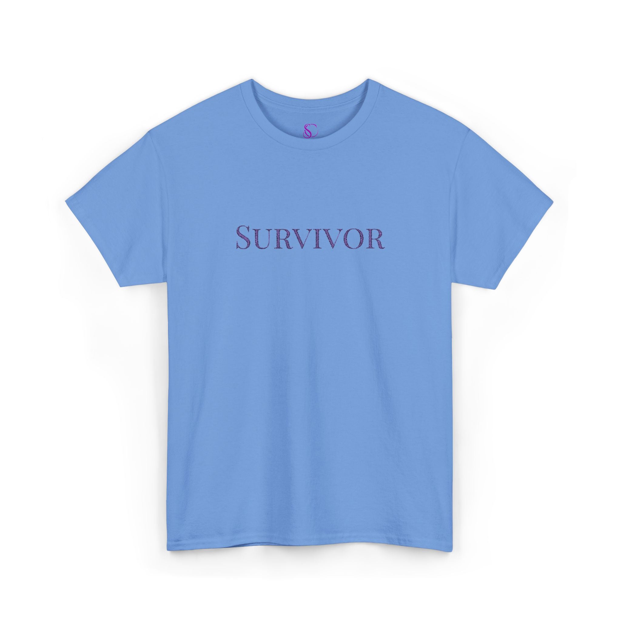 Survivor Floral Tee — Empowerment Awareness T-Shirt