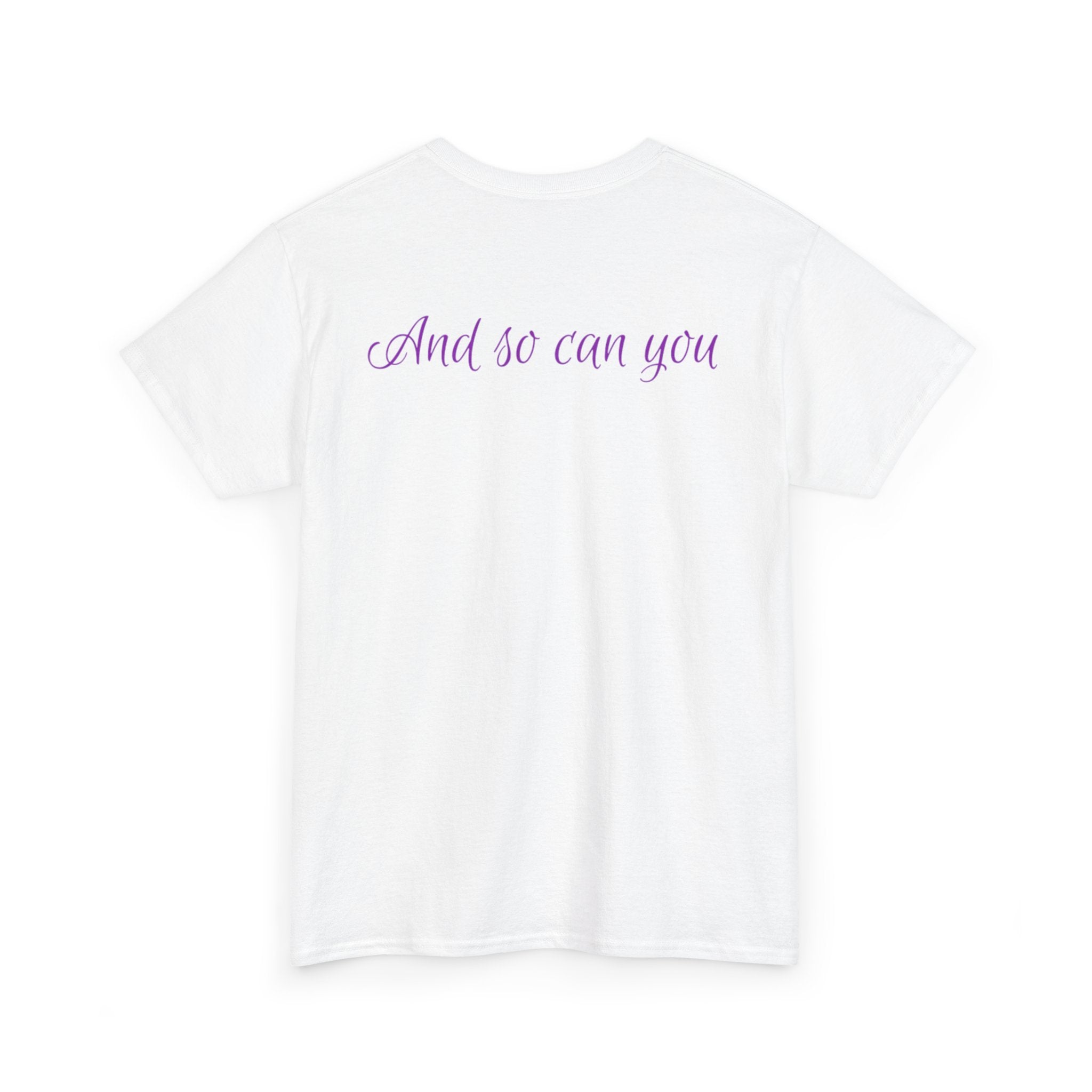 "I Survived" Butterfly Tee — Inspirational Shirt ("And So Can You")