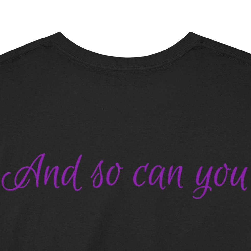 "I Survived" Butterfly Tee — Inspirational Shirt ("And So Can You")