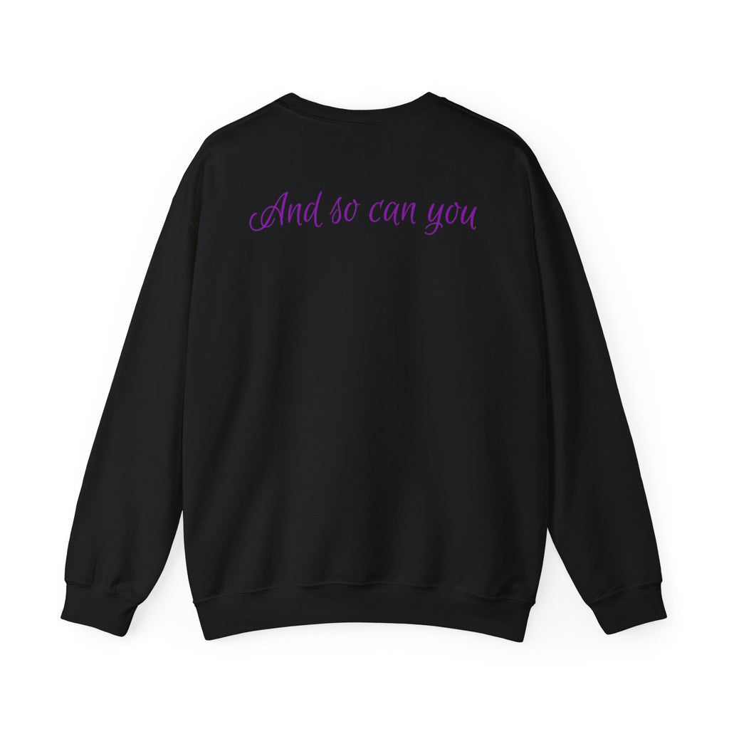 “I Survived” Sweatshirt — Inspirational Clothing for Women | Trauma Survivor Apparel | Healing Gift