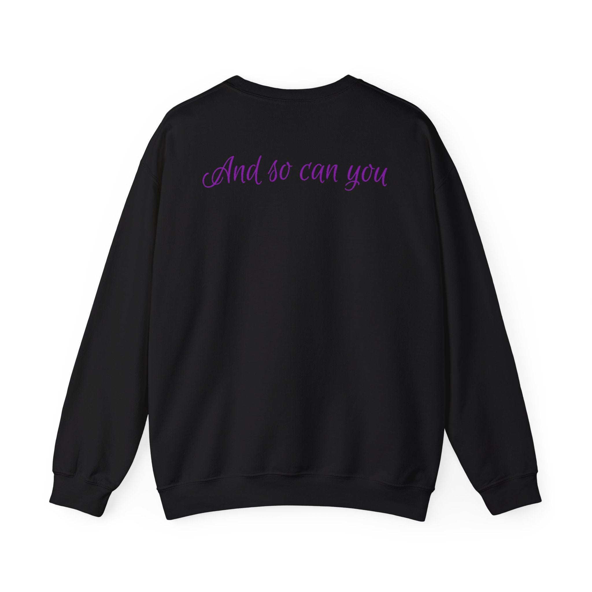 “I Survived” Sweatshirt — Inspirational Clothing for Women | Trauma Survivor Apparel | Healing Gift