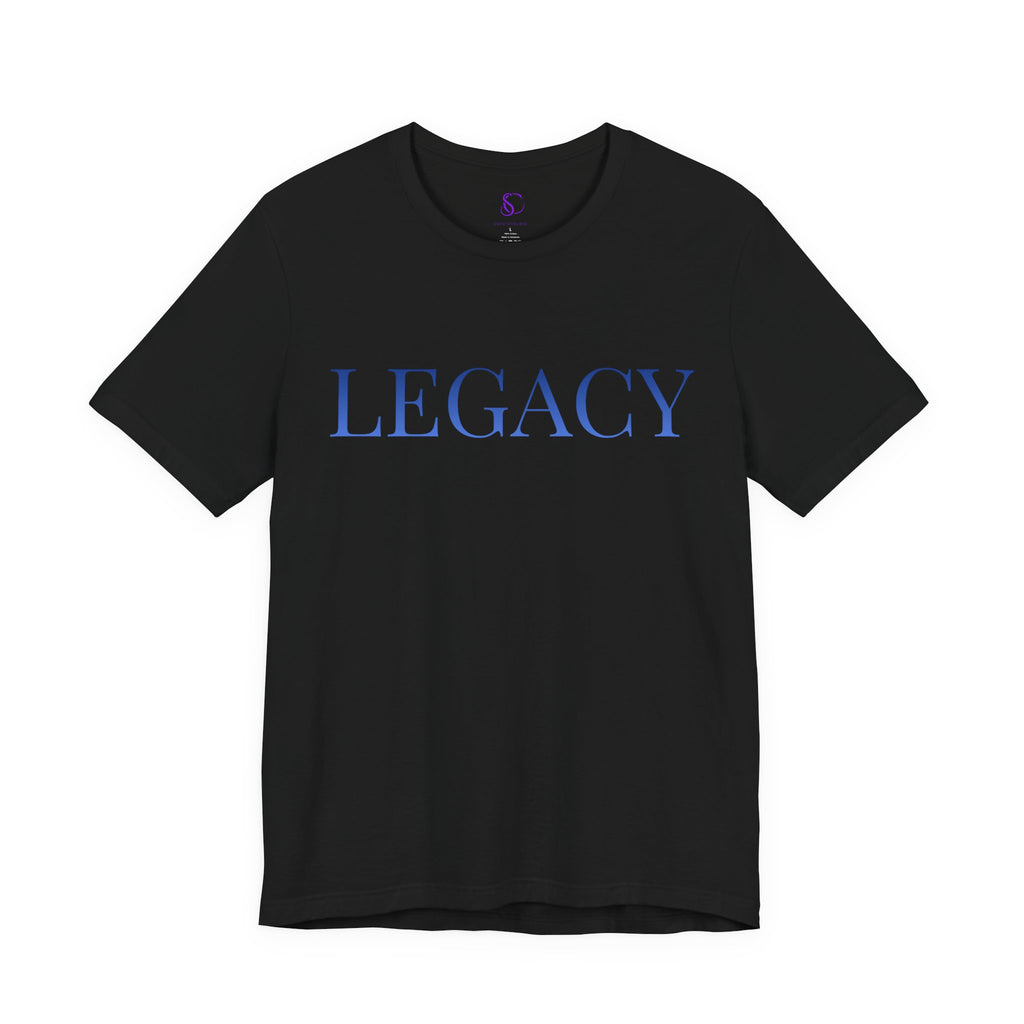 LEGACY2 Black Tee Bold. Clean. Powerful.