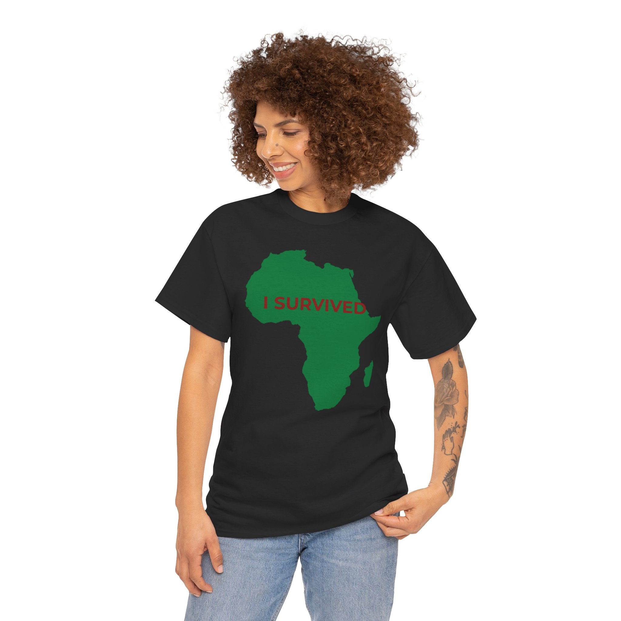 “I SURVIVED” (Africa Silhouette)