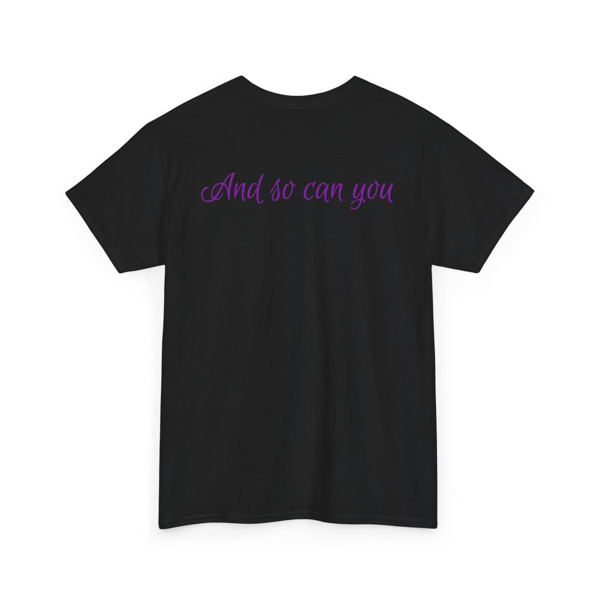 "I Survived" Butterfly Tee — Inspirational Shirt ("And So Can You")