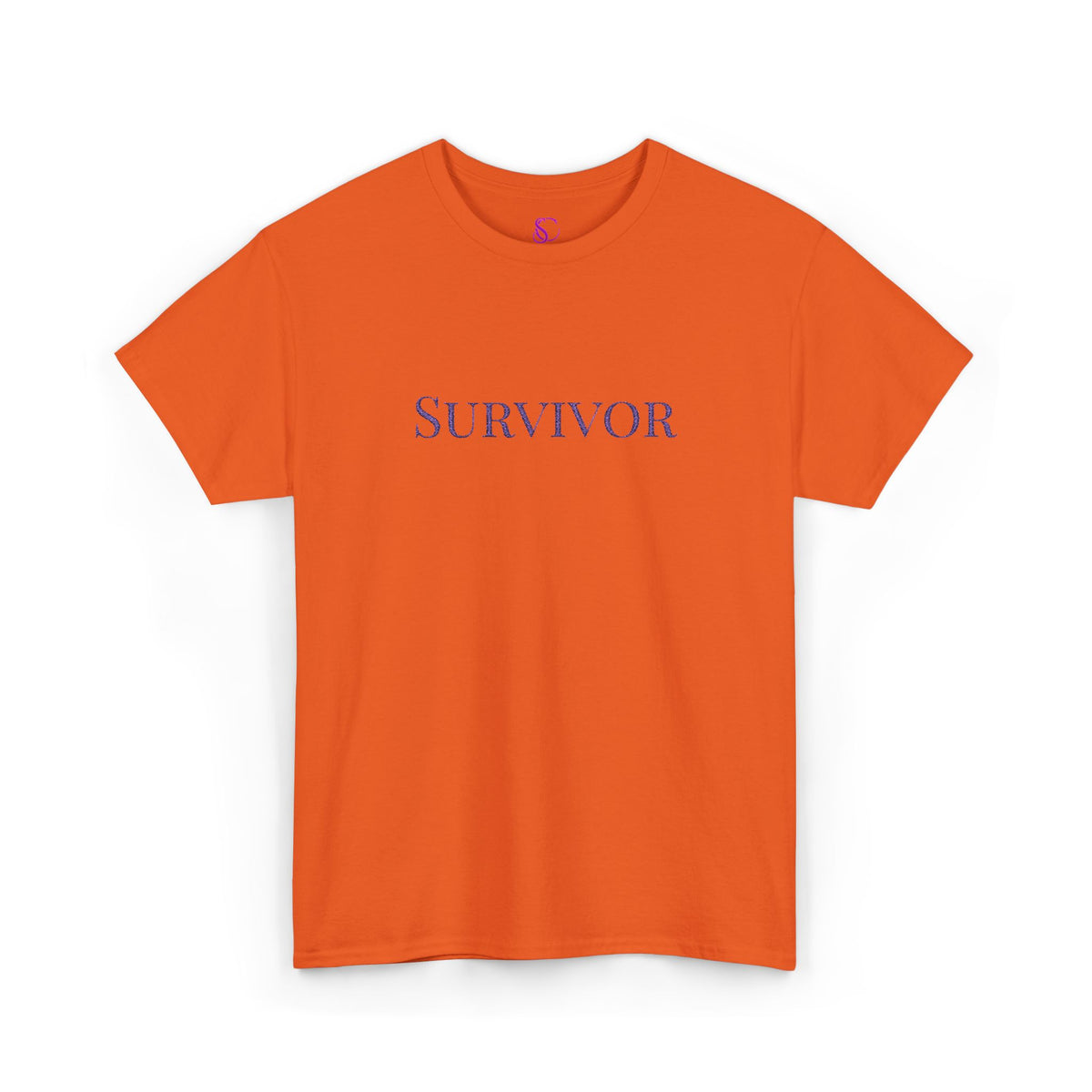 Survivor Floral Tee — Empowerment Awareness T-Shirt