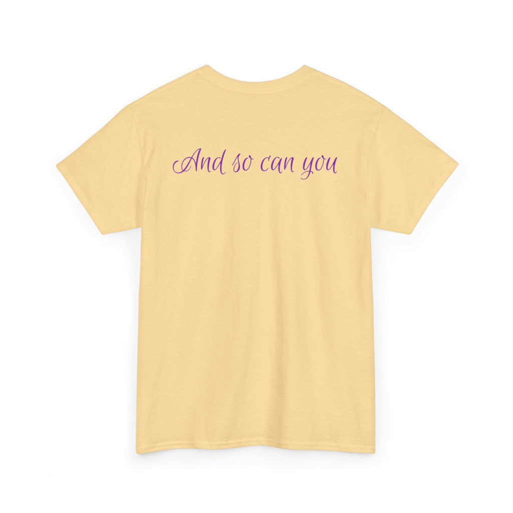"I Survived" Butterfly Tee — Inspirational Shirt ("And So Can You")