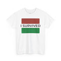 “I SURVIVED” (Africa Silhouette) White