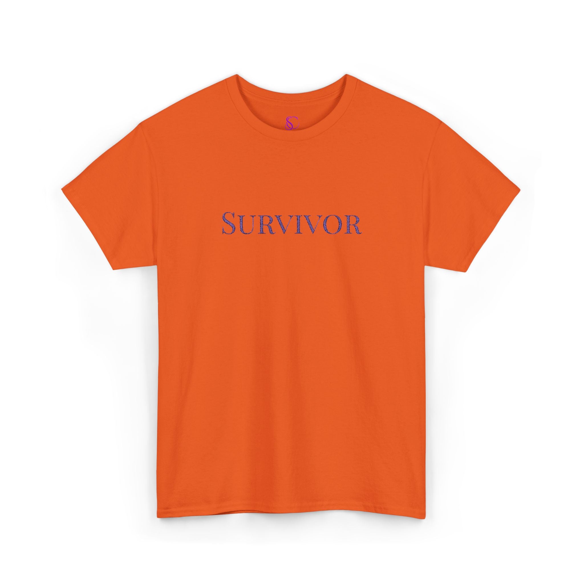 Survivor Floral Tee — Empowerment Awareness T-Shirt