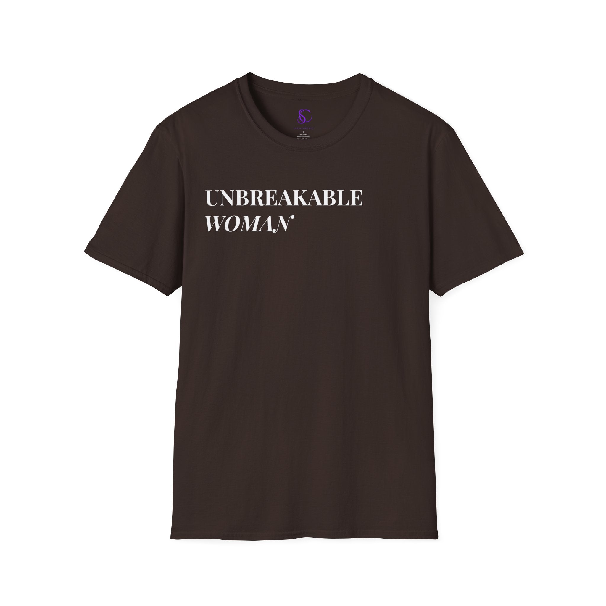 "Unbreakable Woman" White Tee