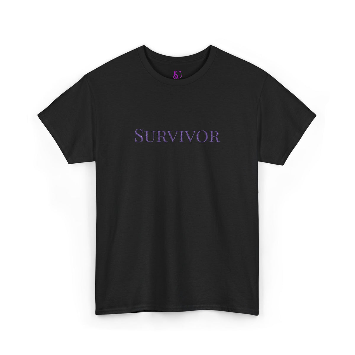 Survivor Floral Tee — Empowerment Awareness T-Shirt