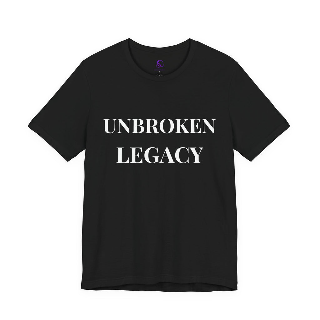 Unbroken Legacy Black Tee