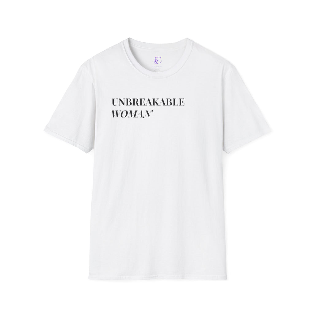 "Unbreakable Woman" White Tee