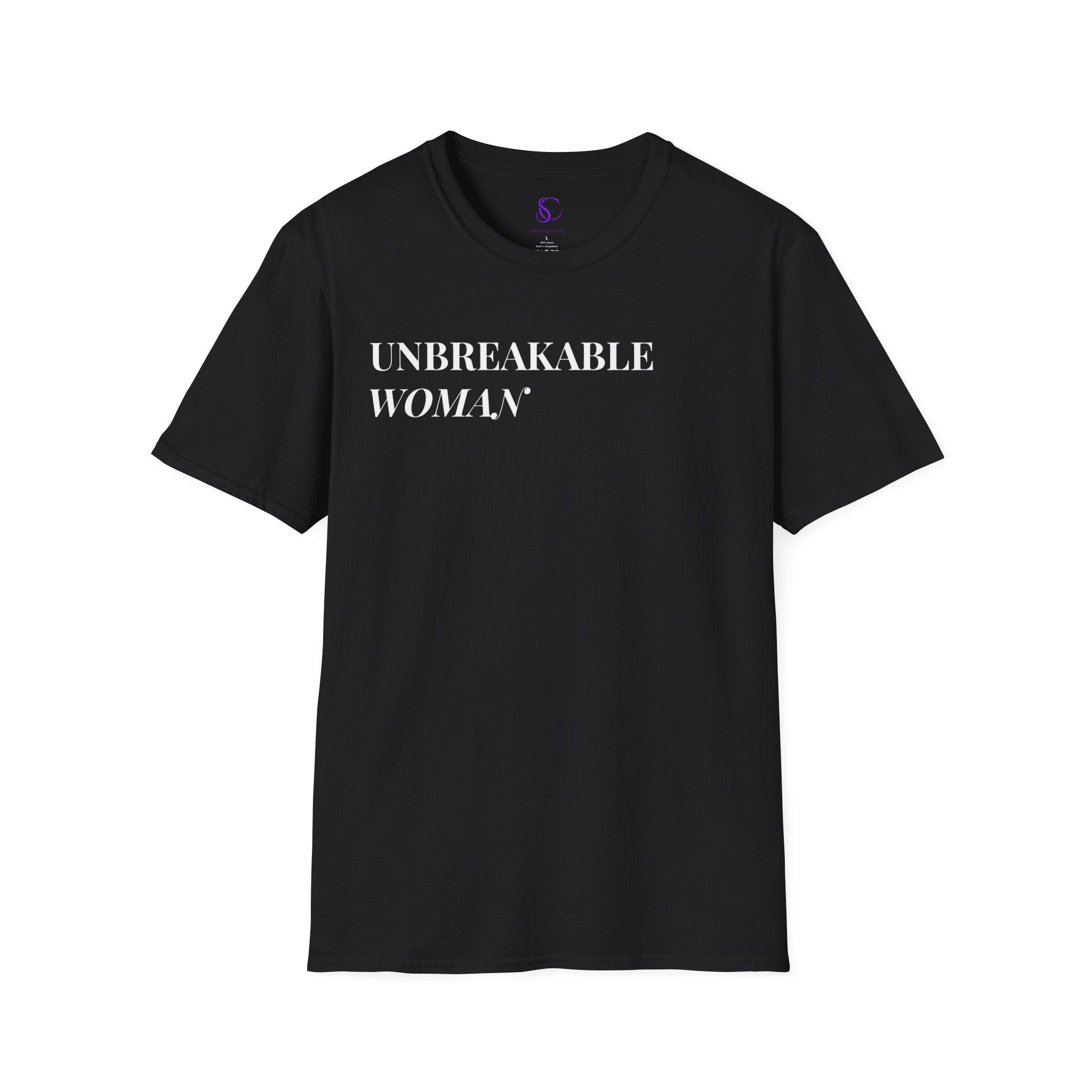 "Unbreakable Woman" White Tee