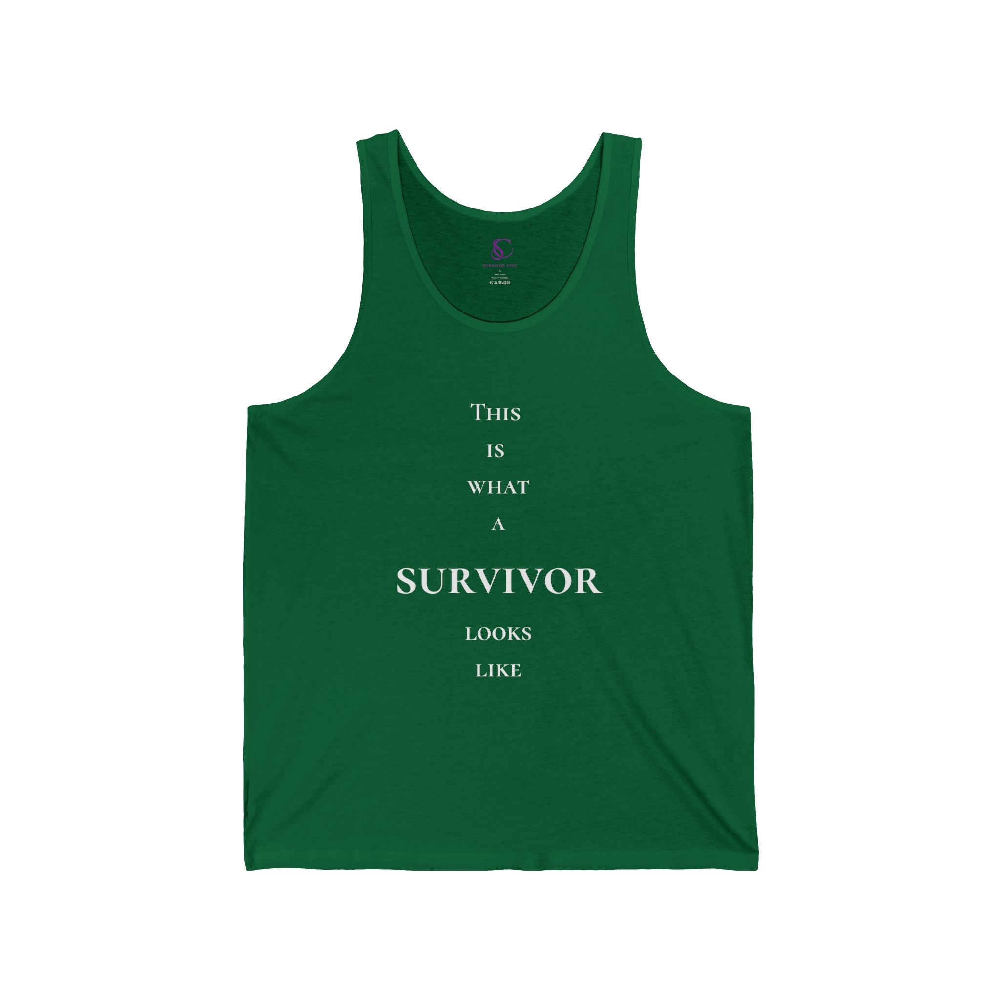 "This Is What a Survivor Looks Like" Tank top