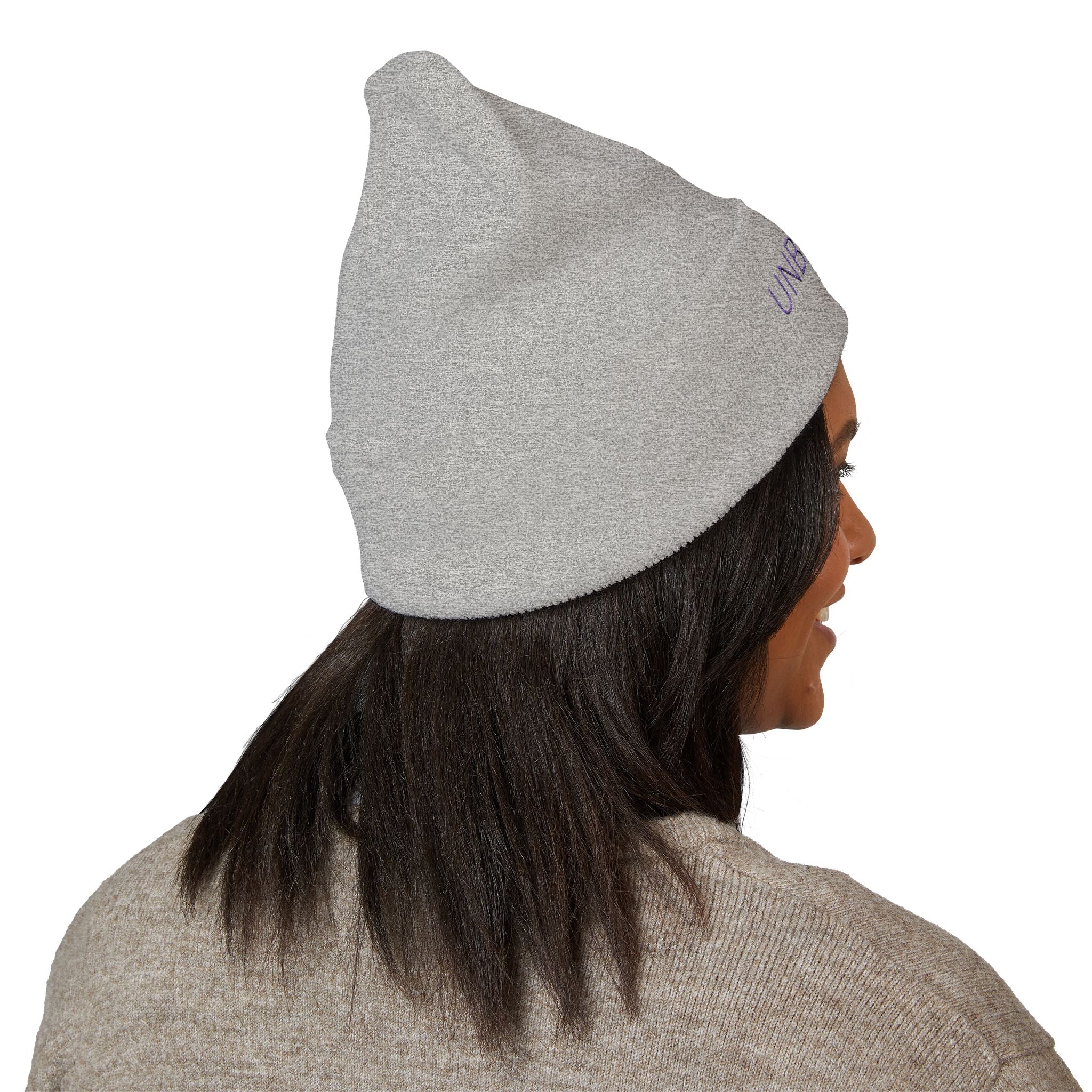 “Unbroken” Beanie — Empowerment Winter Hat | Survivor Gift | Healing Apparel