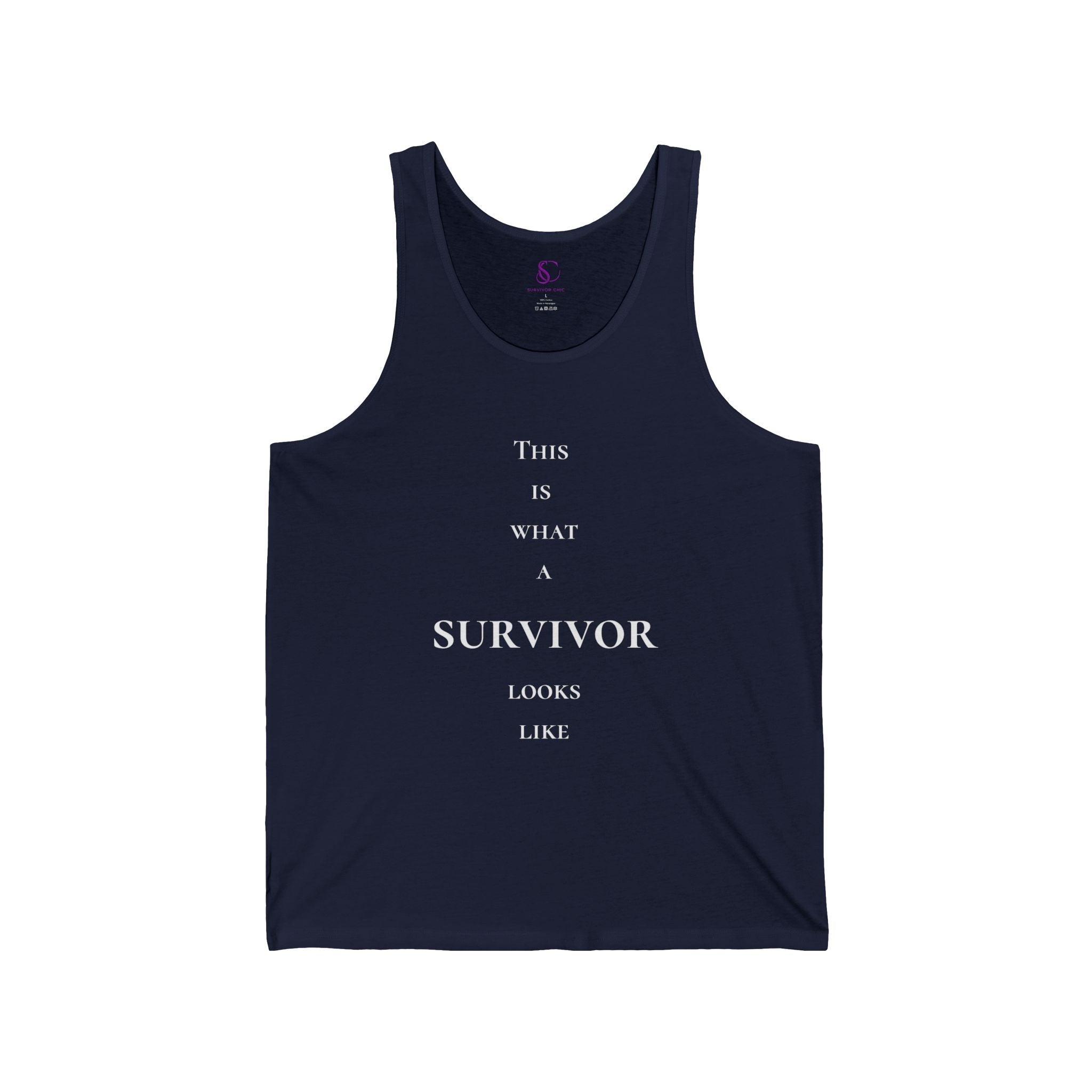 "This Is What a Survivor Looks Like" Tank top