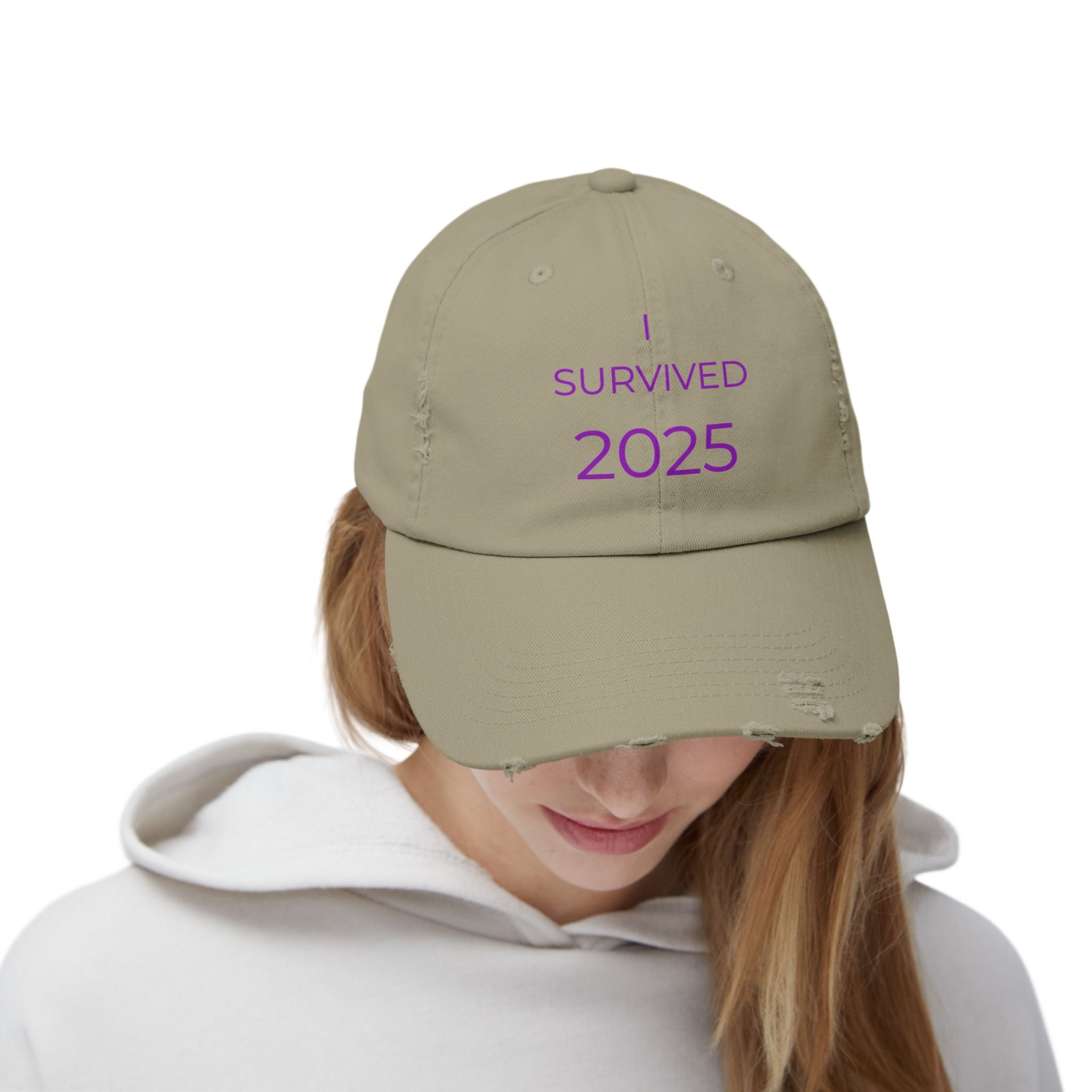 The 2025 Survival Year Collection Distressed Cap
