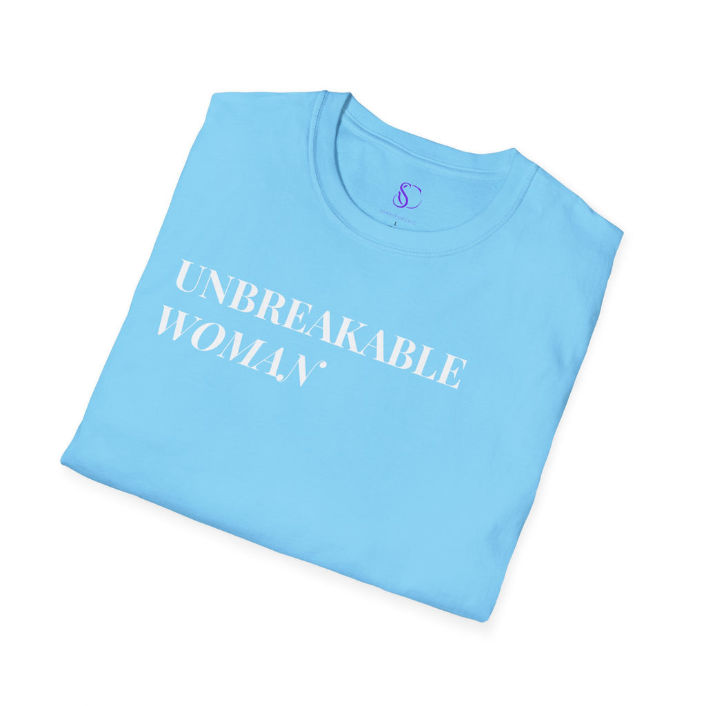 "Unbreakable Woman" White Tee