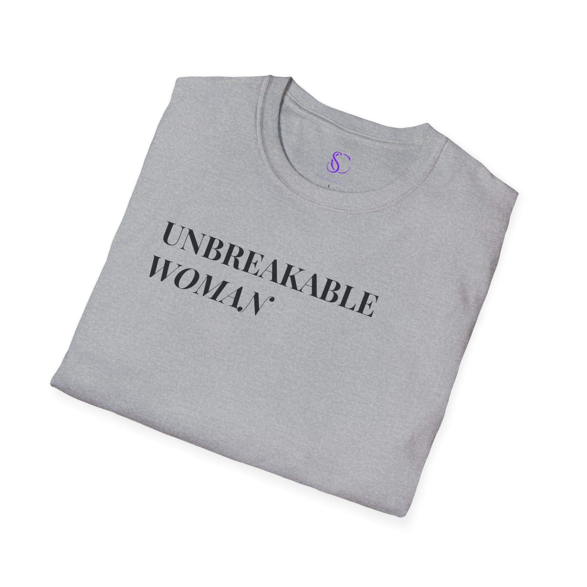 "Unbreakable Woman" White Tee