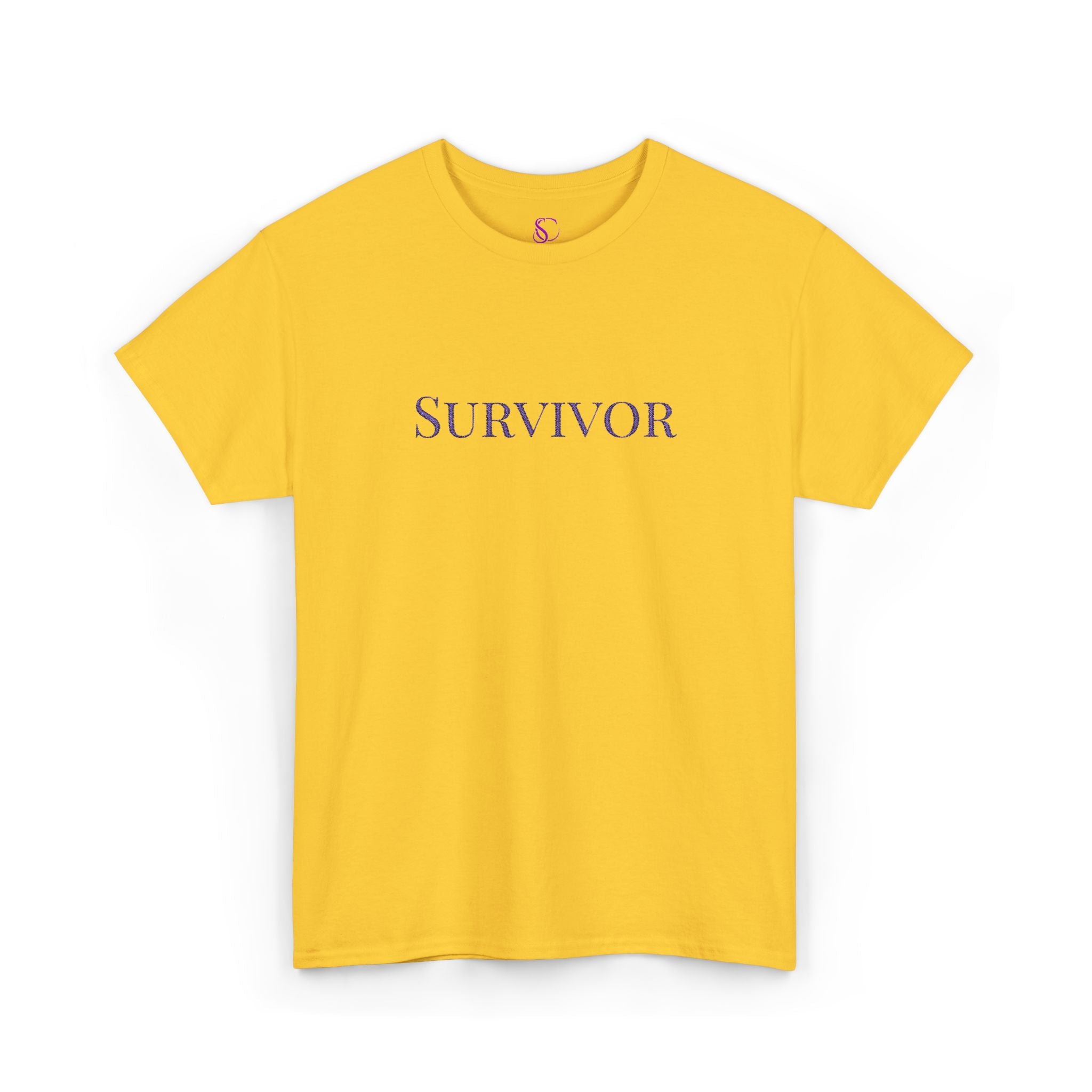 Survivor Floral Tee — Empowerment Awareness T-Shirt